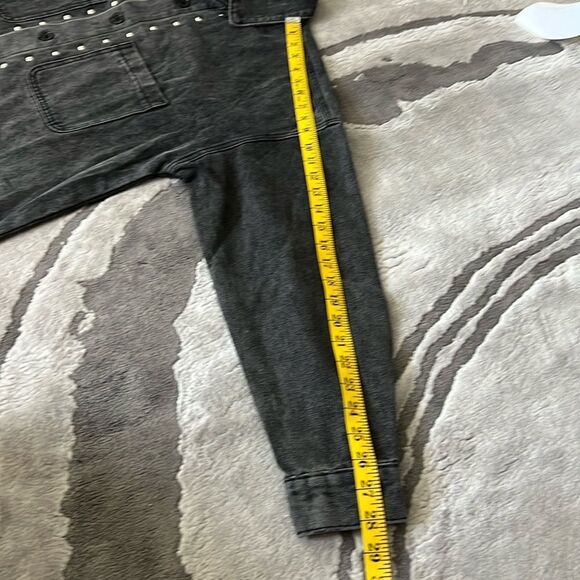 Rebecca Minkoff Women’s Oversized Denim Jean Jacket - Picture 9 of 10